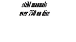 Stihl Workshop Manuals Parts Lists And Owner On Disc Over 750. Fixed Price $26.37.