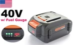 WA3580 2.0AH Max Lithium Battery For Worx WG280 40V Cordless 20" Hedge Trimmer. Fixed Price $24.99.