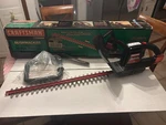 Craftsman Hedge Trimmer Electric Amp 22IN Comfort Action Bushwacker 315.799560. Fixed Price $120.00.