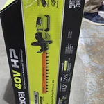 Ryobi Whisper Series 40V Hp Brushless Cordless Hedge Trimmer Kit RY40606. Fixed Price $160.00.