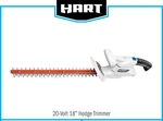 New Tool Only Hart 20V 18-INCH Hedge Trimmer Shrubber *no Battery. Fixed Price $78.00.
