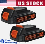 2PACKS Replacement For Black And Decker 20V Battery 3AH LHT2220 LLP120 LPHT120. Fixed Price $32.00.