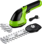Workpro Cordless Grass Shear & Shrubbery Trimmer - In 1 Handheld 7.2V Electric. Fixed Price $42.01.