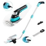 Duratech 3-IN-1 Cordless Electric 7.2V Grass Trimmer Hedge Shears Extension Pole. Fixed Price $56.99.