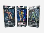 Marvel Legends Black Panther What If Warrior Gamora Lot Of 3 Damage Box Baf. Fixed Price $23.95.