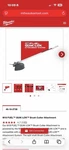 Milwaukee 49-16-2738 M18 Fuel Quik-lok Brush Cutter Attachment New In Box. Fixed Price $131.00.