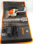 Stihl Hsa 25 Cordless Shrub Shear Hedge Trimmer Complete W Charger/battery/case. Fixed Price $130.00.