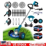 Cordless Telescopic Lawn Mower Weed Trimmer Set Efficient Garden Care Best Gift. Fixed Price $81.49.
