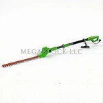 3.5 Amp 21" Electric Telescoping Pole Hedge Trimmer Tool With Dual-action Blade. Fixed Price $102.25.