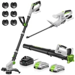 Aldipro 20V Cordless String Trimmer, Leaf Blower, Hedge 3-IN-1 Garden To. Fixed Price $164.98.