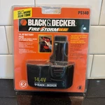 Rare New Factory Sealed Oem Black & Decker PS140 Battery Pack 14.4V Fire Storm. Fixed Price $79.97.