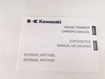 Kawasaki KHT600D KHT600S KHT750D KHT750S Hedge Trimmers Owners Manual. Fixed Price $8.84.