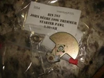 John Deere 100G Starter Pawl Trimmer Part Only Bin 293. Fixed Price $8.99.
