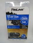 Trilink 10" S40 Drive Links 2 Pack New Chainsaw Echo Poulan. Fixed Price $15.19.