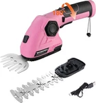 Workpro Pink Cordless Grass Shear & Shrubbery Trimmer - 2 1 Handheld. Fixed Price $64.67.