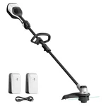 Litheli 2X20V 14 Brushless Cordless String Trimmer Battery Powered Weed Eater. Fixed Price $210.81.