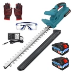 Cordless Hedge Trimmer 24V Fast Charger Battery Electric & 2X Batteries. Fixed Price $48.49.
