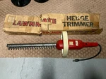 Vintage Portable Electric Tools Lawnmate Hedge Trimmer Geneva Ill Works. Fixed Price $45.00.