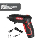 Hyper Tough 4-VOLT Max Lithium-ion Cordless Rotating Screwdriver With Charger. Fixed Price $23.97.
