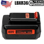 Replacement For Black And Decker Lithium Battery LBXR36 LHT2436 40VOLT Max 3.0AH. Fixed Price $74.00.