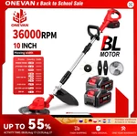 Onevan 10INCH Brushless Electric Lawn Mower 36000RPM Cordless Grass Trimmer Cutt. Fixed Price $274.32.
