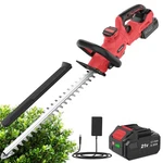 Cordless Hedge Trimmer 21V, Electric With 4000MAH Battery, 14" .... Fixed Price $117.56.