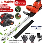 22'' Electric Hedge Trimmer Cordless Power With 2BATTERY & Charger. Fixed Price $49.98.