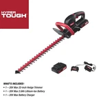 Hyper Tough 20V Max 22-IN Cordless Battery Powered Hedge Trimmer HT21-401-003-07. Fixed Price $99.99.