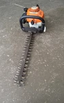 Stihl HS45 21" Gas Hedge Trimmer W Guard Rebuilt Carb Tested Runs Perfect. Fixed Price $249.00.