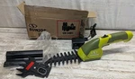 Sun Joe HJ604C In Cordless 7.2 Volt Grass Shear Plus Hedger C11. Fixed Price $28.96.