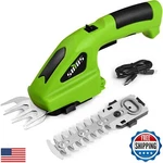 Soyus Cordless Hedge Trimmer, 2-IN-1 Handheld 7.2V Electric Gr. Fixed Price $42.99.