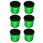 (6) Rolls String Trimmer Line 0.095IN. Fits Craftsman WS2200 Makita T-03420. Fixed Price $249.99.