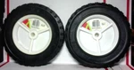 Maxpower Universal 8"X 1.75" Plastic Or Steel Lawnmower Wheel Set Of 2. Fixed Price $13.99.