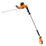 Garcare Electric Pole Hedge Trimmer, - 18 Inch, Orange, Black. Fixed Price $196.64.