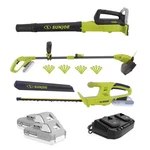 Sun Joe 24V Cordless 3-TOOL Garden Combo Kit: Hedger, Trimmer & Leaf Blower. Fixed Price $88.99.