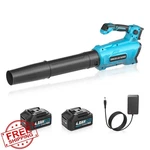 Vervewave Cordless Blower 20V 4AH Battery Charger 450-CFM Lawn Garden. Fixed Price $59.98.
