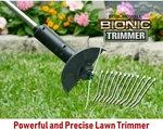 Bell Howell Bionic Trimmer, Rechargeable Portable Garden - Silver, Black. Fixed Price $35.60.