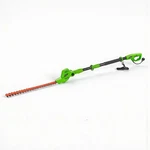 3.5 Amp 21" Electric Telescoping Pole Hedge Trimmer Tool With Dual-action Blade. Fixed Price $89.00.