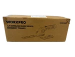 Workpro Cordless Grass Shear & Shrubbery Trimmer -2 In Handheld 7.2V W125106AE. Fixed Price $27.50.