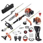 Vevor 52CC 6 In 1 Gas Trimmer Set Hedge, Saw, Weed & Brush Cutter. Fixed Price $359.99.