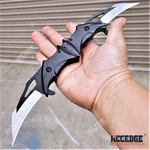 Dual Blade Hunting Knife Double Pocket Flip Camping Edc Gear. Fixed Price $15.95.