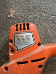 Vtg Black And Decker 8110 Utility Shrub Hedge Trimmer Used (does Not Work). Fixed Price $15.00.