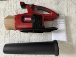 Toro Flex-force 51821 60V 565 Cfm Cordless Axial Leaf Blower Read. Fixed Price $119.50.