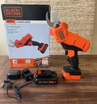 Black+decker 20V Max* Cordless Pruner Kit - BCPR320C1 W/battery & Charger New. Fixed Price $79.99.
