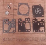 Zama RB-81 For RB-K57B Carburetor Repair Rebuild Kit Echo GT-231 SRM-231. Fixed Price $20.99.