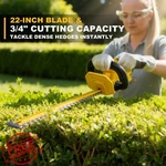 Gelidalite 22" Cordless Hedge Trimmer Dewalt 20V Compatible Bush. Fixed Price $84.83.