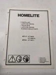 Homelite Illustrated Parts Catalog List Book Manual Hedge Trimmer HT-17 21 18545. Fixed Price $15.74.