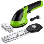 Workpro 2-IN-1 Cordless Grass Shear & Shrubbery Trimmer Handheld Electric. Fixed Price $64.98.