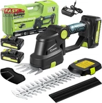 Saker Cordless Hedge TRIMMER-20V Electric Shrub Grass Shears Handheld. Fixed Price $138.61.