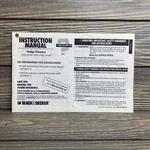 Vintage Instruction Manual Black & Decker Hedge Trimmers HT200 HT300 HT400 HT500. Fixed Price $6.29.